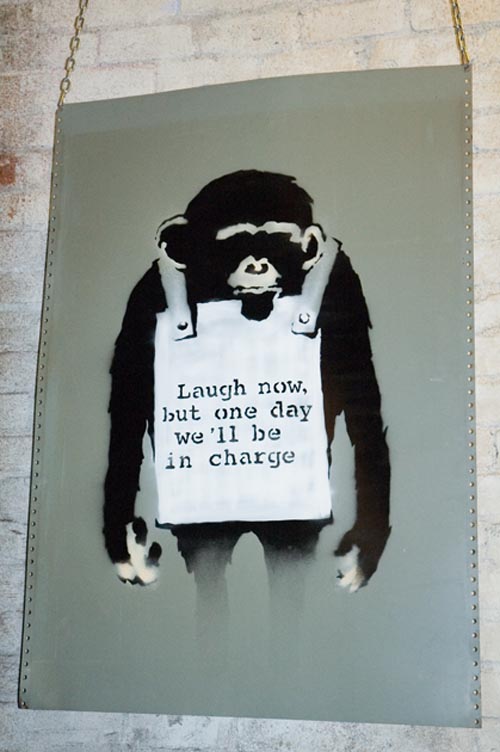 Banksy Laugh Now