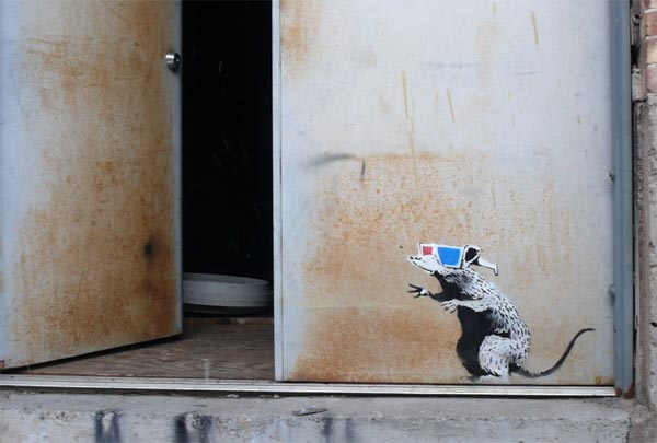 banksy rat wallpaper. anksy art rat.